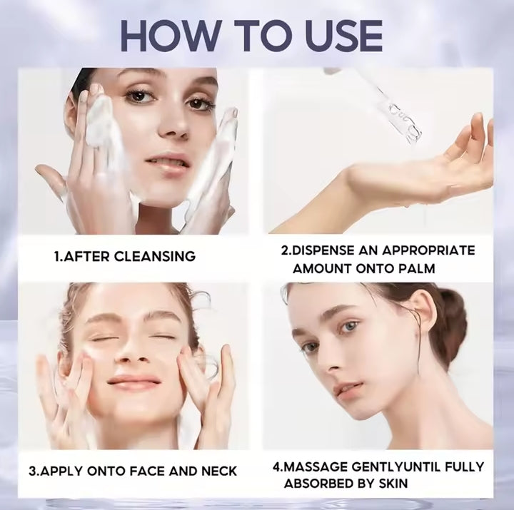 Sérum Visage Rétinol Anti-Âge – Élimine les Taches, Réduit les Pores, Hydrate & Raffermit la Peau