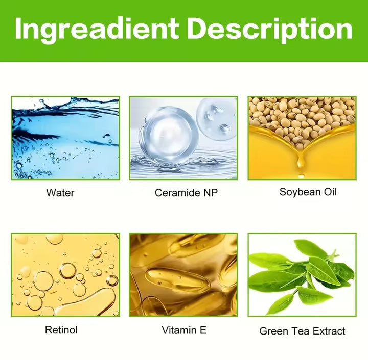 Sérum Visage Rétinol Anti-Âge – Élimine les Taches, Réduit les Pores, Hydrate & Raffermit la Peau